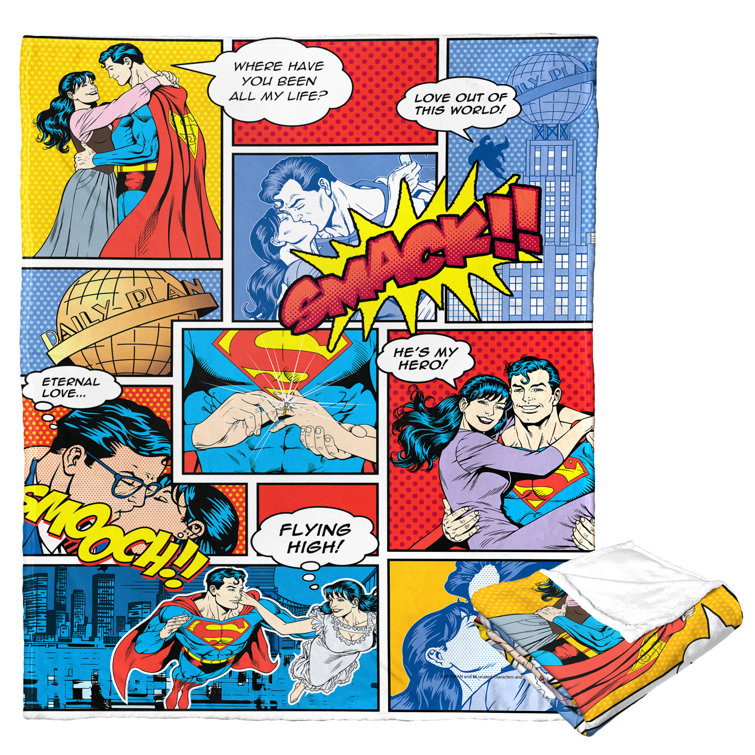 Superman discount throw blanket